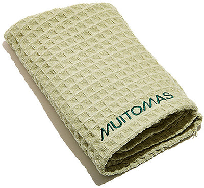Asciugamano per capelli Muitomas – super assorbente – asciugatura rapida – colore elegante – compatto leggero – verde