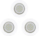 Eglo peneto - inbouwspotje - led - ø78mm. - wit - set 3 spots - inclusief lichtbronnen