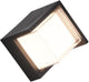 Rl live your light reality puno - lampada da parete - nero opaco - incl. 1x smd 8w - illuminazione esterna - ip54