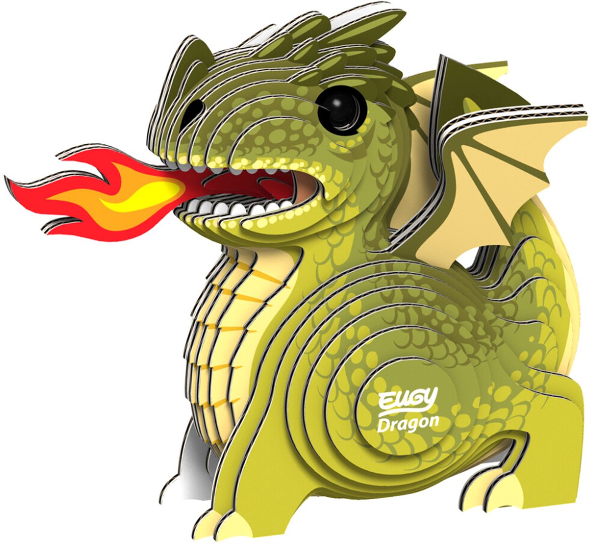 Puzzle 3d Eugy - drago - figure fantasy - durevole - collezionali tutti - 6 anni