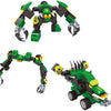 Building set titan transform green - 76 pieces.