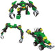 Building set titan transform green - 76 pieces.