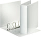 Raccoglitore ad anelli panoramico deluxe Esselte - formato A4 a 4 anelli d-mech 52 mm - larghezza dorso 77 mm - bianco