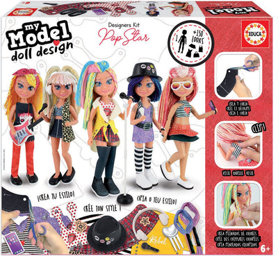 Educa - la mia pop star di design modello - design di sfilate di moda