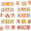 Bigjigs Wooden puzzle puzzle Figura Figura, 30 °.