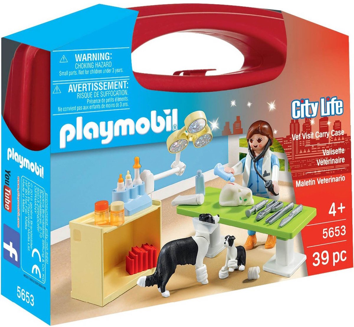 Veterinario per valigie da playmobil 5653