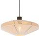 Lampada a sospensione Eglo orimini - e27 - ø 38 cm - bronzo crema - tessuto