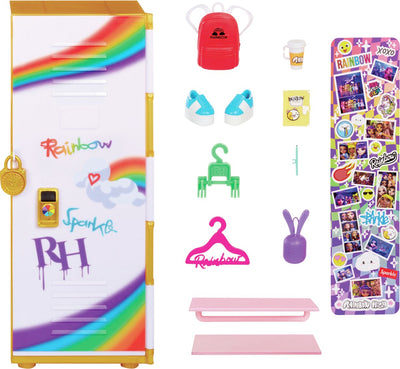 MGA Entertainment Rainbow High Safe Play set con accessori