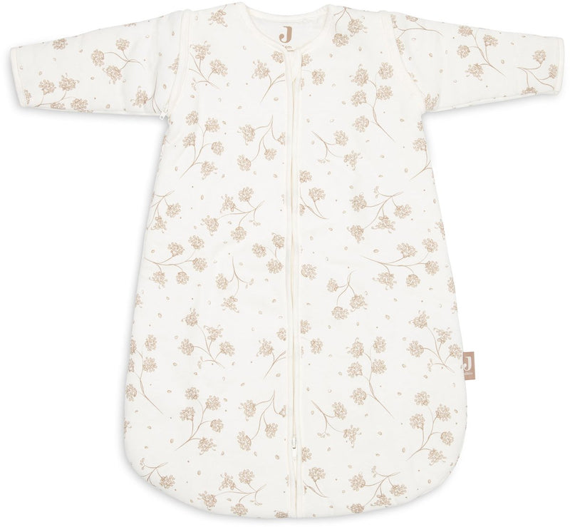 Saco de dormir para bebé Jollein con funda con cremallera de unos 60 cm - leafy dreams