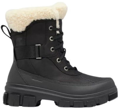 Sorel torino™ v parc wp botas de nieve para mujer - negro, sal marina