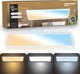 B.K.licht superficiale - lampada da soffitto dimmerabile per bagno - lampada da soffitto con telecomando - illuminazione da bagno con CCT - ip44 - 58 x 20 cm - bianco