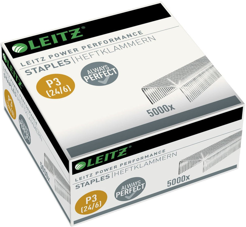 Punti Leitz p3 24 6 zincati 5000 pezzi