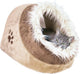 Trixie Cesta para gatos igloo minou beige marrón - 41x30x50 cm