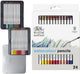 Winsor Newton 0490015 Studio Collection Matite acquerello Set 24 pezzi – Matite acquerello Dikcores in custodia di metallo