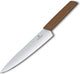 Victorinox swiss modern koksmes - 22cm - rvs walnoot hout - giftbox