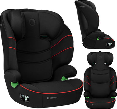 Lionelo Lars - i-size car seat 100-150 cm - forward-facing (fwf) - attachment with car belt - headrest with memory foam - 10 height positions - wide seat with EPE foam - removable backrest - washable cover - car seat