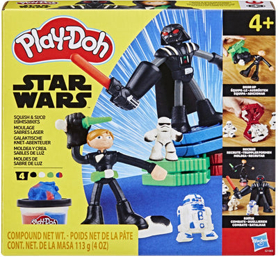 Play-doh Star Wars schiaccia e taglia le spade laser