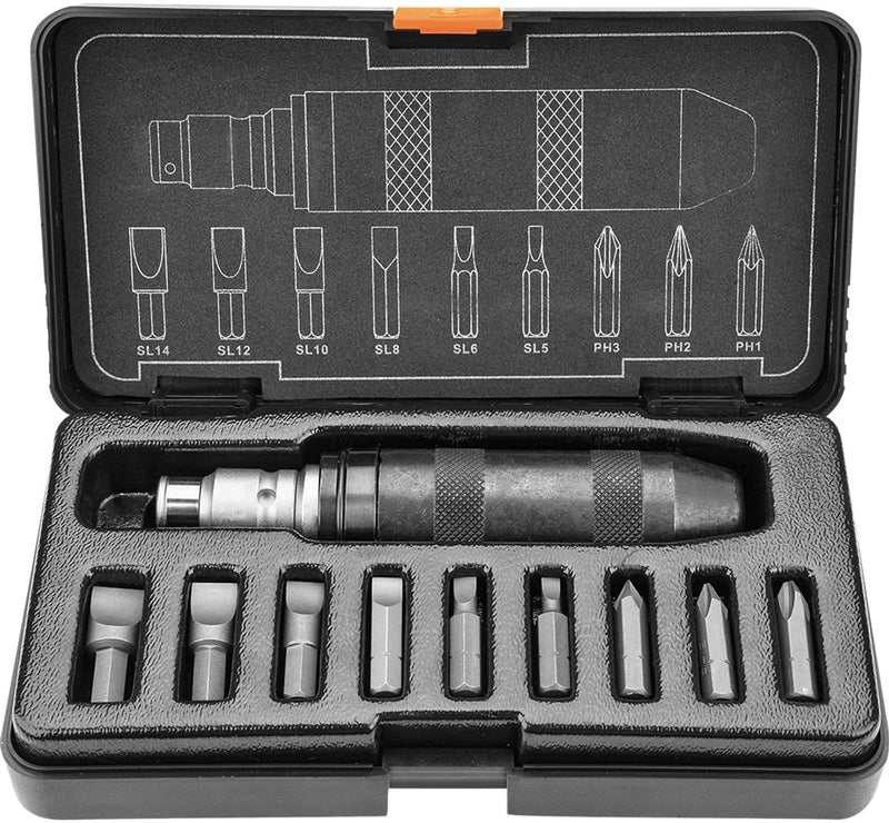 Set cacciaviti Neo 11 pezzi s2 acciaio