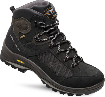 Scarponi da trekking unisex Grisport everest mid - neri