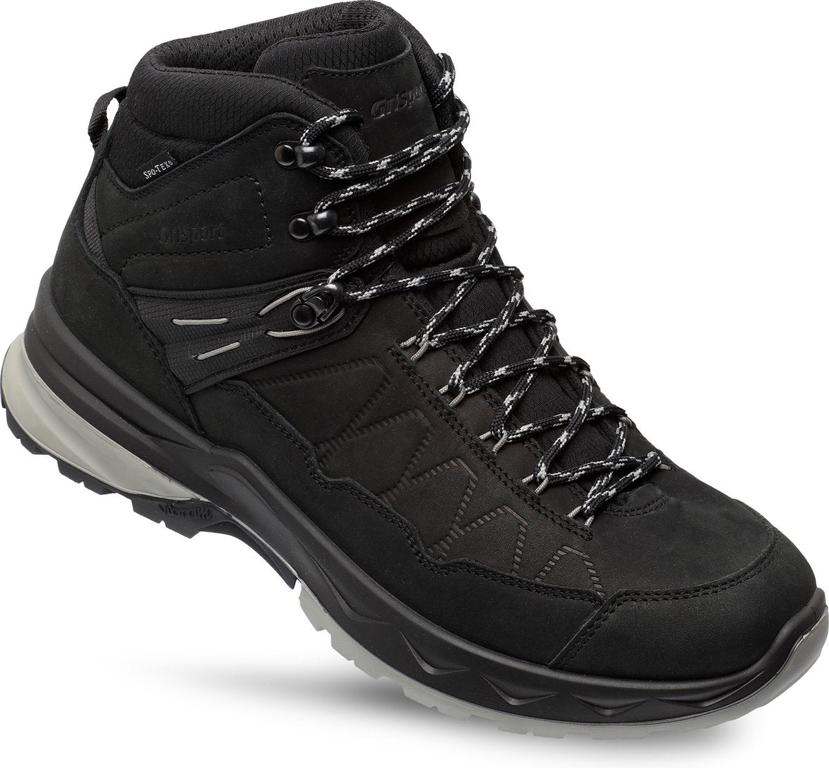 Grisport tampa mid wandelschoenen unisex - black - maat 45