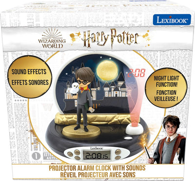 Lexibook 3D Harry Potter projector clock with magical sounds