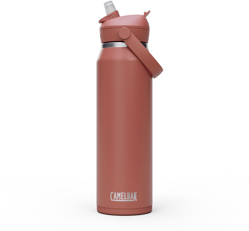 Camelbak Thrive Flip Straw - Aislamiento al vacío - Botella aislante de acero inoxidable - 1 l rojo (rojo sierra)