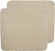 Fodera per fasciatoio Meyco Baby Uni - Confezione da 2 - Spugna - Sabbia - 85x75 cm