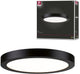 Pannello LED Paulmann abia rotondo 300 mm 22w 2200lm 2700k nero