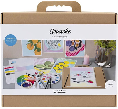 Set hobby per principianti Creativ Company tempera, dipinti, vari colori, 1 scatola