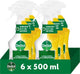 Dettol - 6 all-purpose cleaner sprays - antibacterial - 6x sparkling lemon - 6x500 ml - value pack