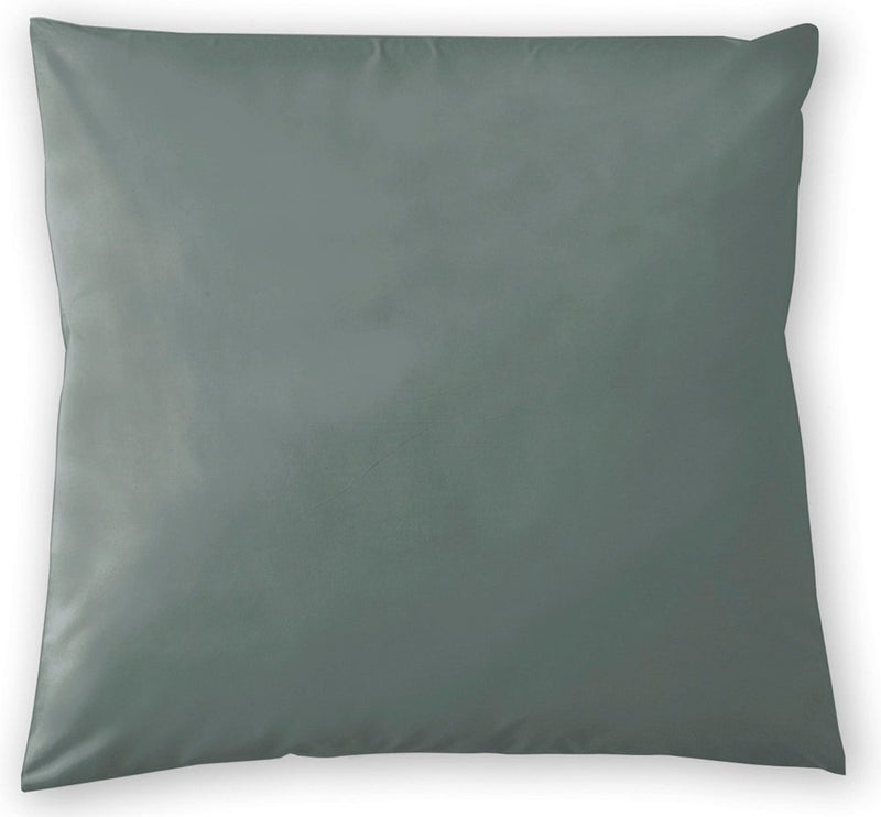 Cenerentola - 2x federa con cerniera - basic - set da 2 pezzi - 80x80 cm - verde