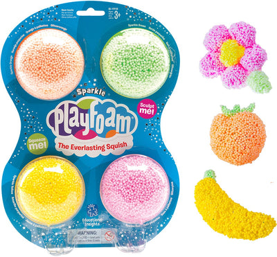 Risorse didattiche playfoam® sparkle (confezione da 4) - 6+
