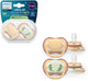 Philips avent ultra air – ciuccio traspirante e leggero (0-6 mesi) – 2 pezzi - scf087 09