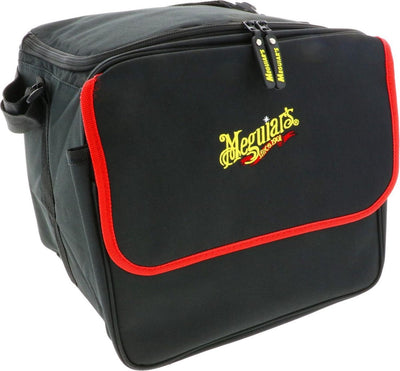 Meguiar's Meguiar's borsa porta kit borsa nera - borsa per dettagli per prodotti per la cura dell'auto - con velcro per evitare scivolamenti - 24x30x30 cm