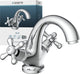 Schütte Schütte Washbasin Mixer dos -butones cada cromo