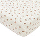 Meyco baby mini panther fitted crib sheet - soft pink - 40x80 90cm