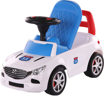 Giocattoli cavallino Cavallino Auto da passeggio alla moda di Cavallino Bianco