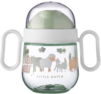 Mepal mio antilekbeker 2.0 little dutch - 200 ml - makkelijk vast te houden - kinderservies - little farm