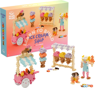 Plus plus plus-plus aprende a construir heladería (4351)