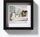 Walther Stoccolma - cornice in legno mdf - misura foto 20x20 cm - nera