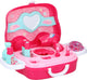 Neceser Eddy Toys - princesas - 25 cm - rosa - 19 piezas
