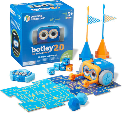 Recursos de aprendizaje botley® 2.0, el robot de codificación - conjunto de actividades - 5+