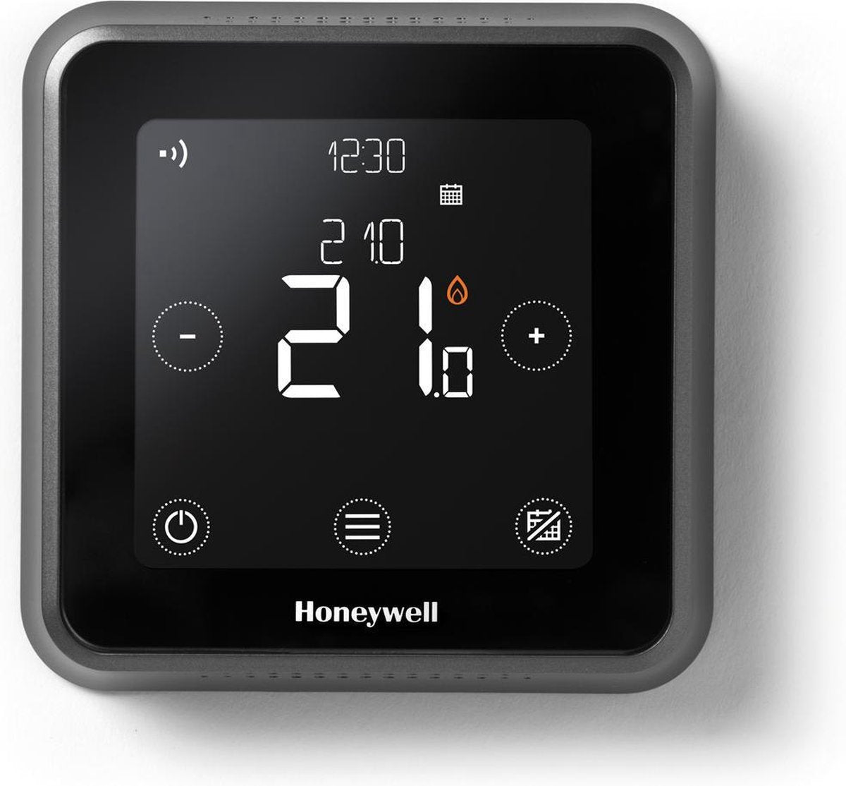 Termostato inteligente Honeywell lyric t6 negro - cableado