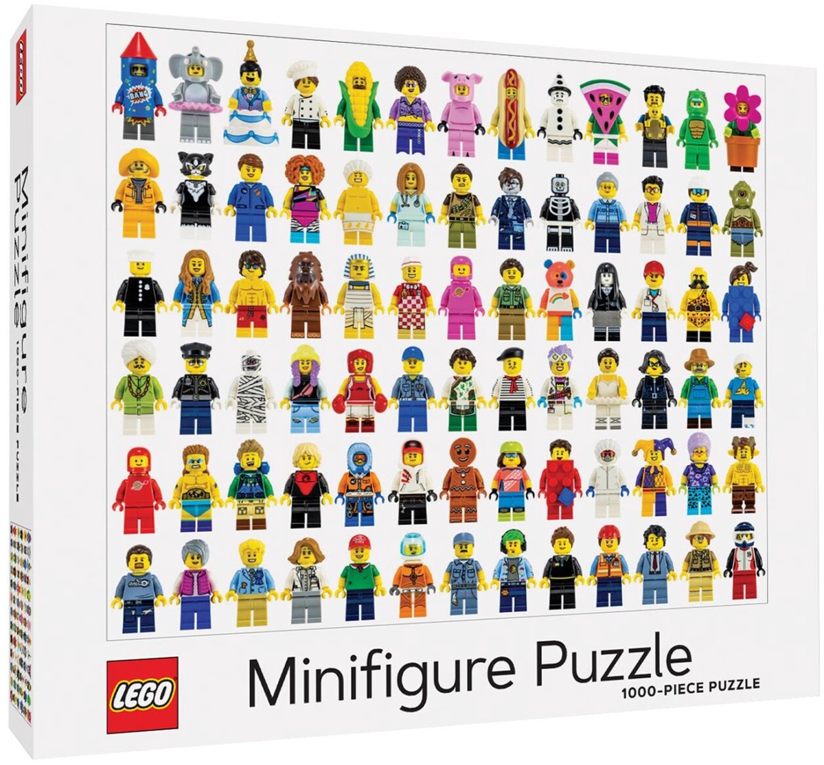 Libri di cronaca LEGO - Puzzle LEGO® minifigure da 1000 pezzi