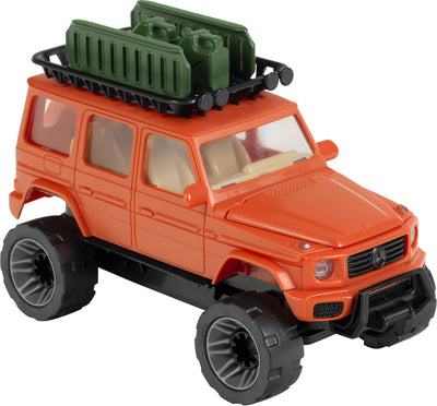 Klein toys mercedes-benz g-klasse - schaal 1:24 - oranje