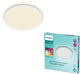 Lampada da soffitto per bagno Philips LED Philips super sottile - bianca - rotonda - 15 W
