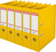 Raccoglitore Esselte nr.1 vivida - larghezza dorso 75 mm - confezione risparmio (5 pezzi) - giallo