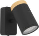 Eglo consuma spot - bagno - gu10 - 11 cm - marrone nero