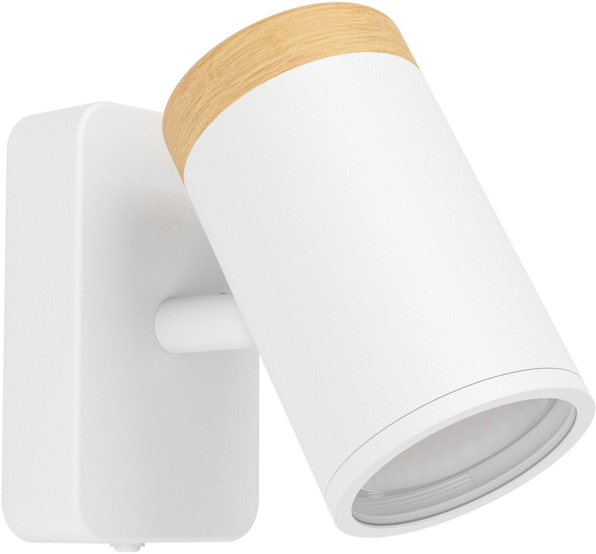 Eglo consuma spot - bagno - gu10 - 11 cm - bianco marrone