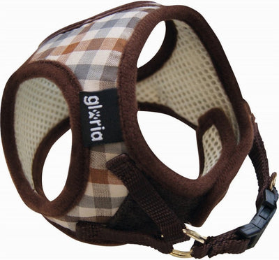 Arnés para perros Gloria a cuadros 17-22 cm talla xs